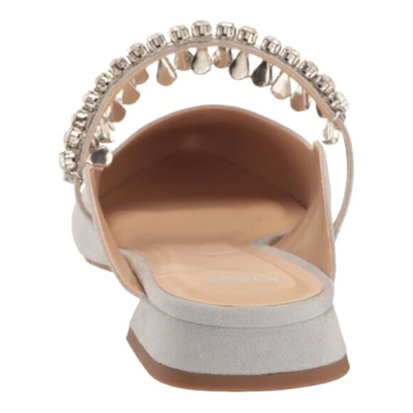 EVANS Women's Strappy Point Mule, Grey, 10 wide - Picture 4 of 6